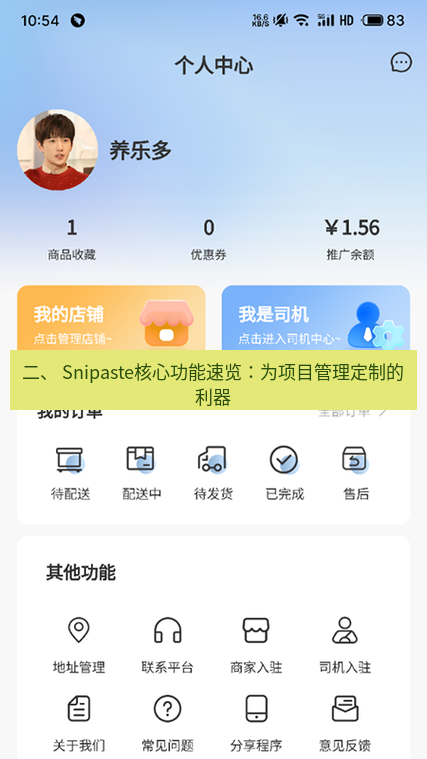 截图软件 二、 Snipaste核心功能速览：为项目管理定制的利器