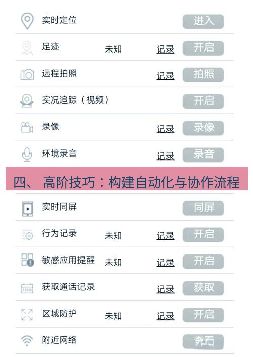 截图软件 四、 高阶技巧：构建自动化与协作流程