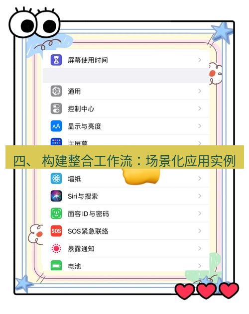 截图软件 四、 构建整合工作流：场景化应用实例