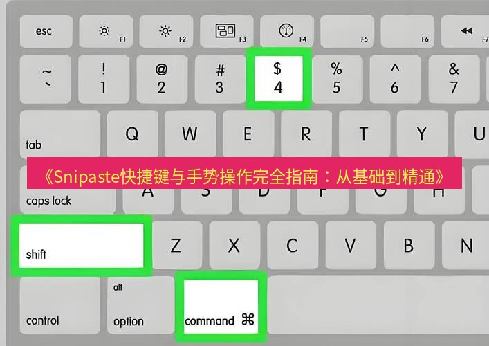 截图软件 《Snipaste快捷键与手势操作完全指南：从基础到精通》