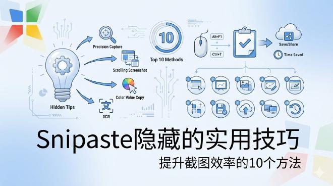 Snipaste隐藏技巧