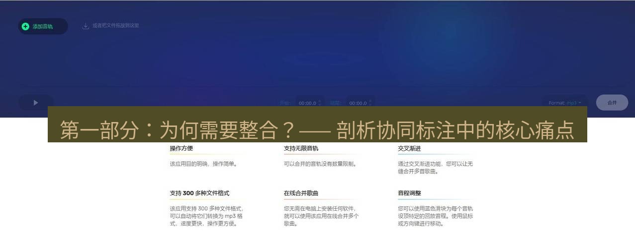 截图软件 第一部分：为何需要整合？—— 剖析协同标注中的核心痛点
