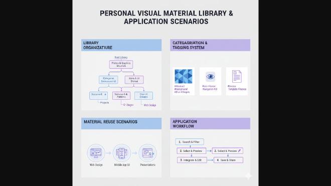 个人视觉素材库构建与应用场景