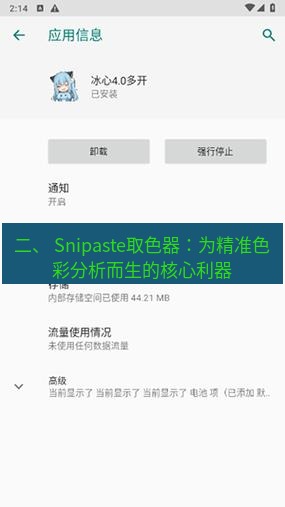 截图软件 二、 Snipaste取色器：为精准色彩分析而生的核心利器