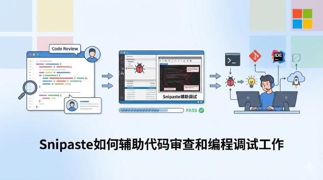 Snipaste 代码审查 编程调试 效率工具 截图软件