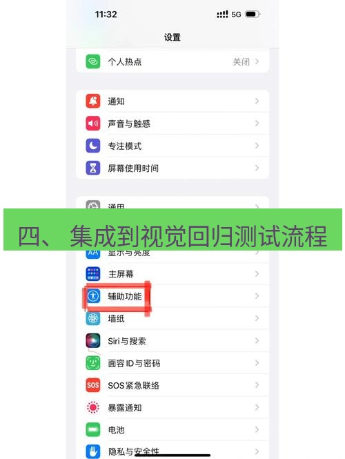 截图软件 四、 集成到视觉回归测试流程