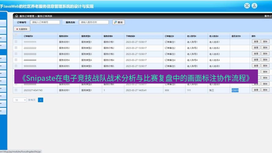 截图软件 《Snipaste在电子竞技战队战术分析与比赛复盘中的画面标注协作流程》