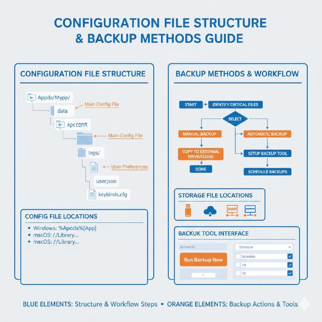 配置文件结构与备份方法