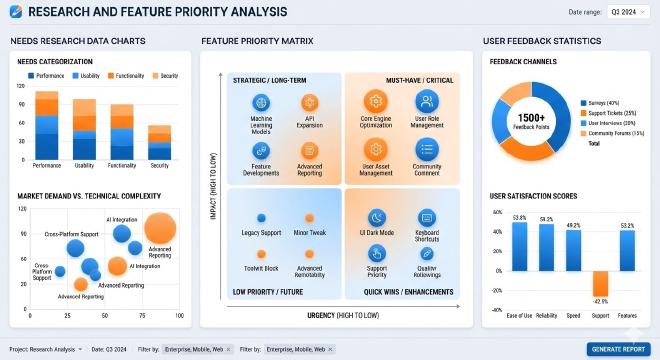 用户需求调研与功能优先级分析