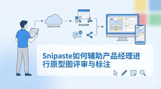 Snipaste产品原型图评审标注