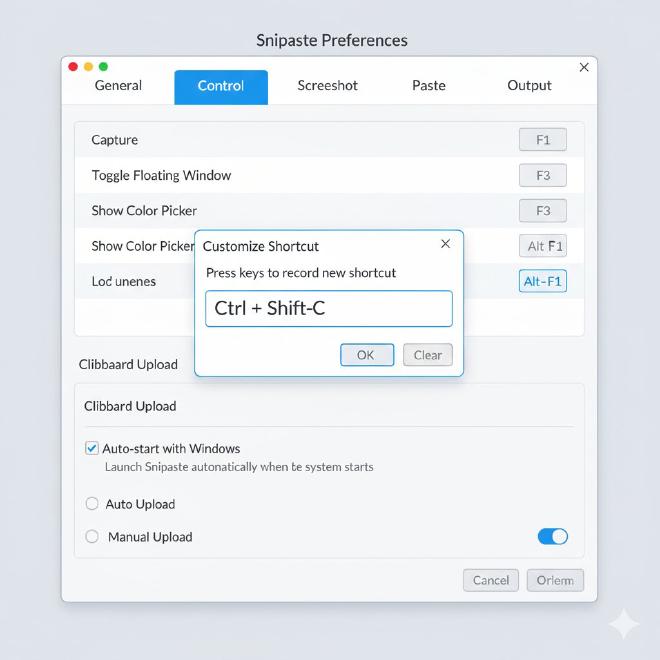 自定义设置界面与配置流程