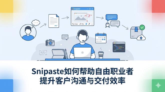 Snipaste自由职业者效率工具